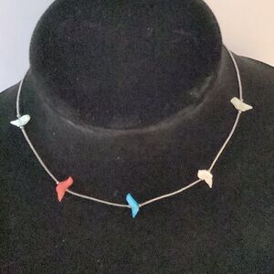 Vintage Native American Bird Fetish necklace